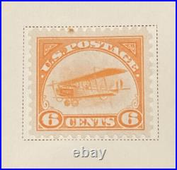 1918 & 1923 US Air Post Stamps Complete Set Scott C1, C2, C3, C4, C5, C6. MH