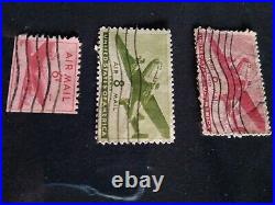 Air mail stamps us