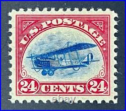 #C3 Og NH, 1918 24¢ Curtiss Jenny Very Well Centered withClean 2000 PF Cert