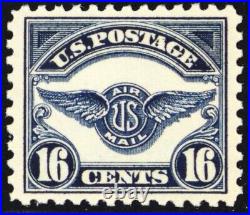 C5, Mint VF+ NH 16¢ Very Pretty & Fresh Stamp Stuart Katz