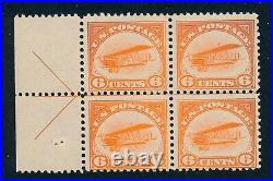 Drbobstamps US Scott #C1 Mint NH Arrow Block of 4 Airmail Stamps Cat $440++