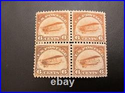 ICOLLECTZONE US C1 block of four VF NH right pair, left hinged $330