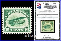 Scott C2 1918 16c Jenny Airmail Issue Mint Graded XF 90 NH with PSE CERTIFICATE