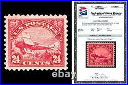 Scott C6 1923 24c Biplane Airmail Issue Mint Graded XF 90J NH with PSE CERT