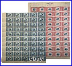 US #CE1-CE2 1934 and 1936 16c Air Post Special Delivery Sheets of 50 (2) MNH