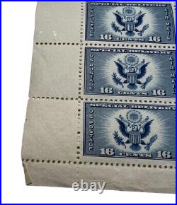 US #CE1-CE2 1934 and 1936 16c Air Post Special Delivery Sheets of 50 (2) MNH