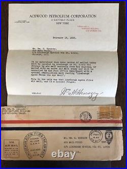 US Stamps Air Mail Cover 1928 Lindbergh