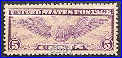 US Stamps, Scott C12 5c 1930 airmail 2021 PF GC XF/Superb 95 Jumbo M/NH